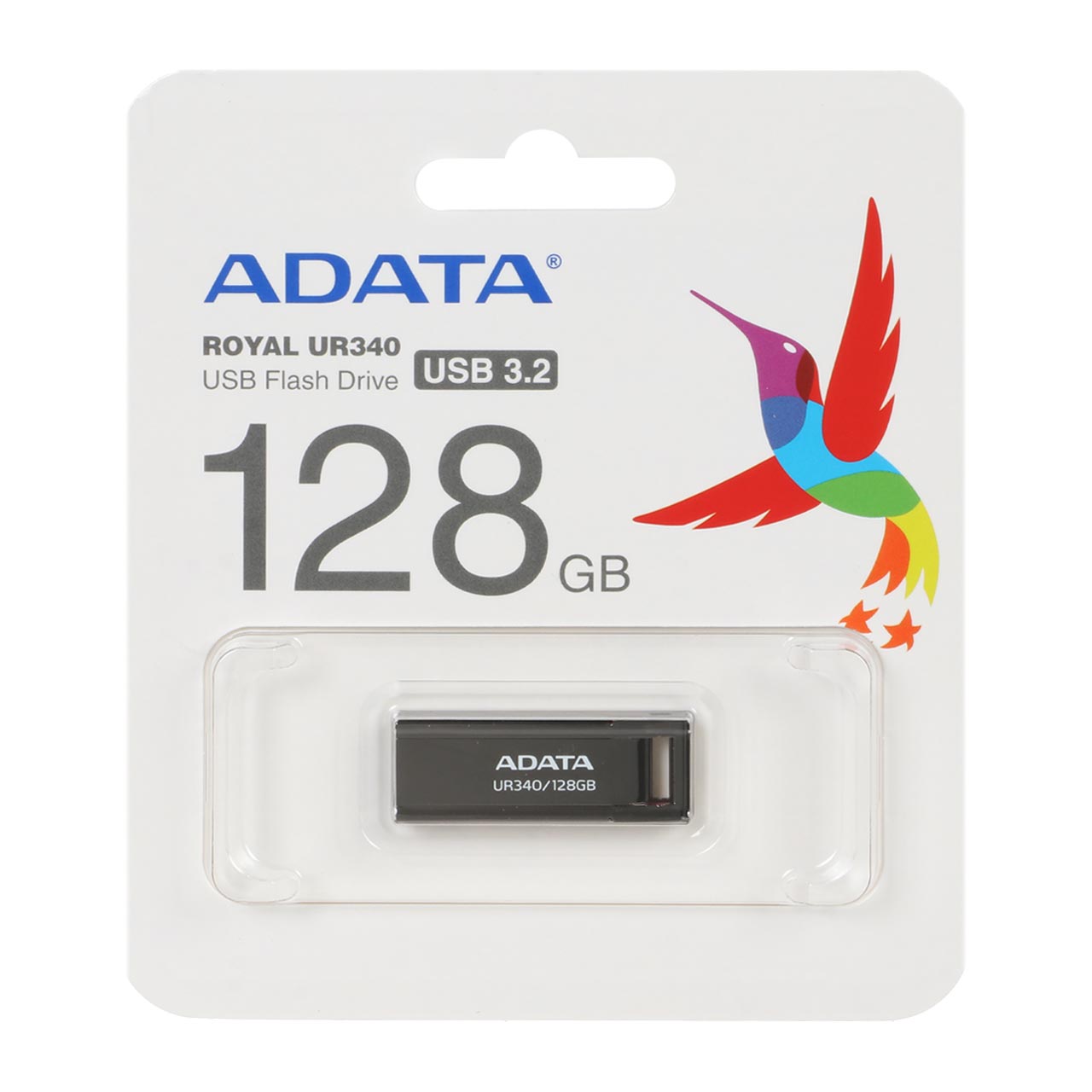 فلش ADATA ROYAL UR340 USB 3.2 Flash Memory - 128GB