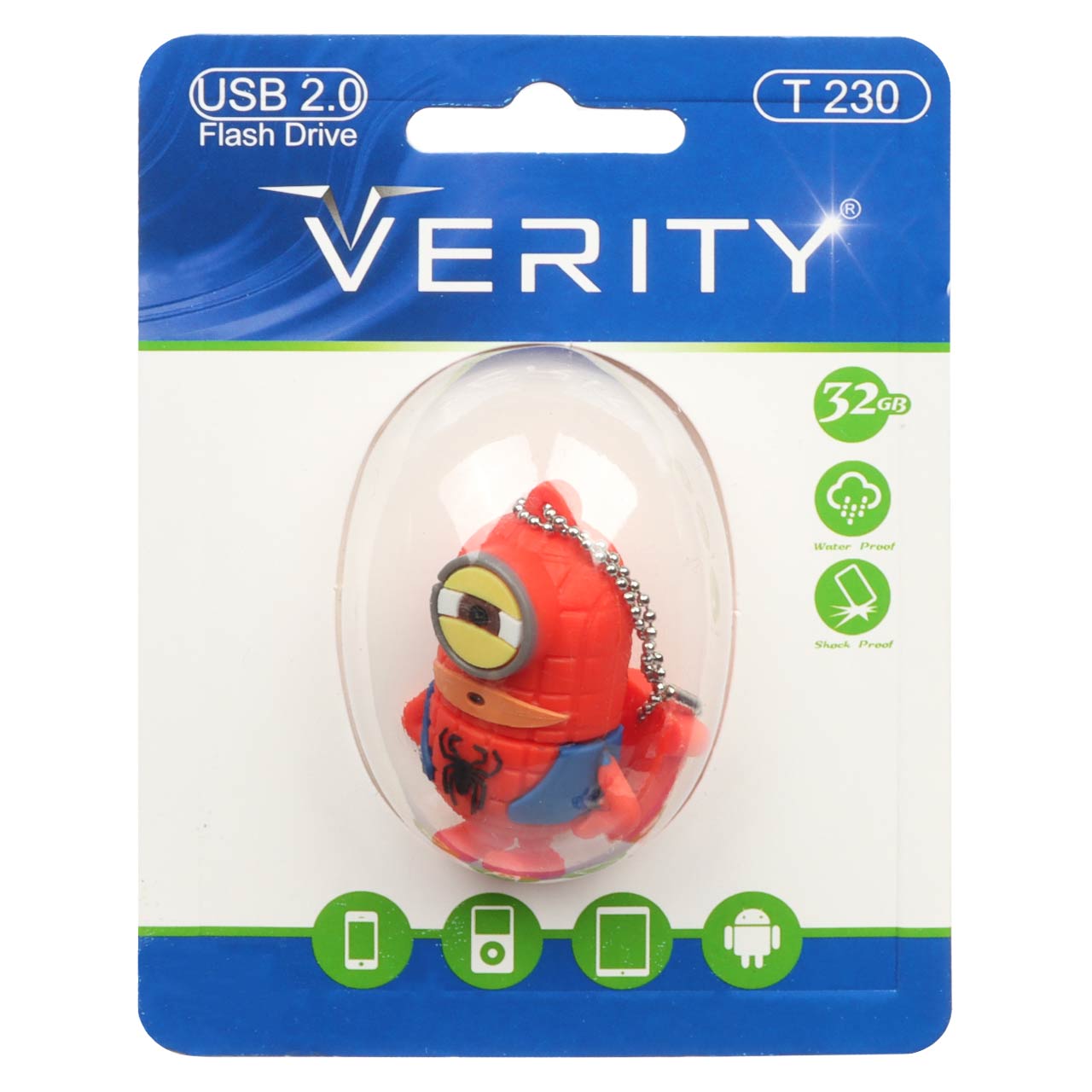 Verity T230 USB2.0 Flash Memory - 32GB (گارانتی آسان سرویس) عروسکی