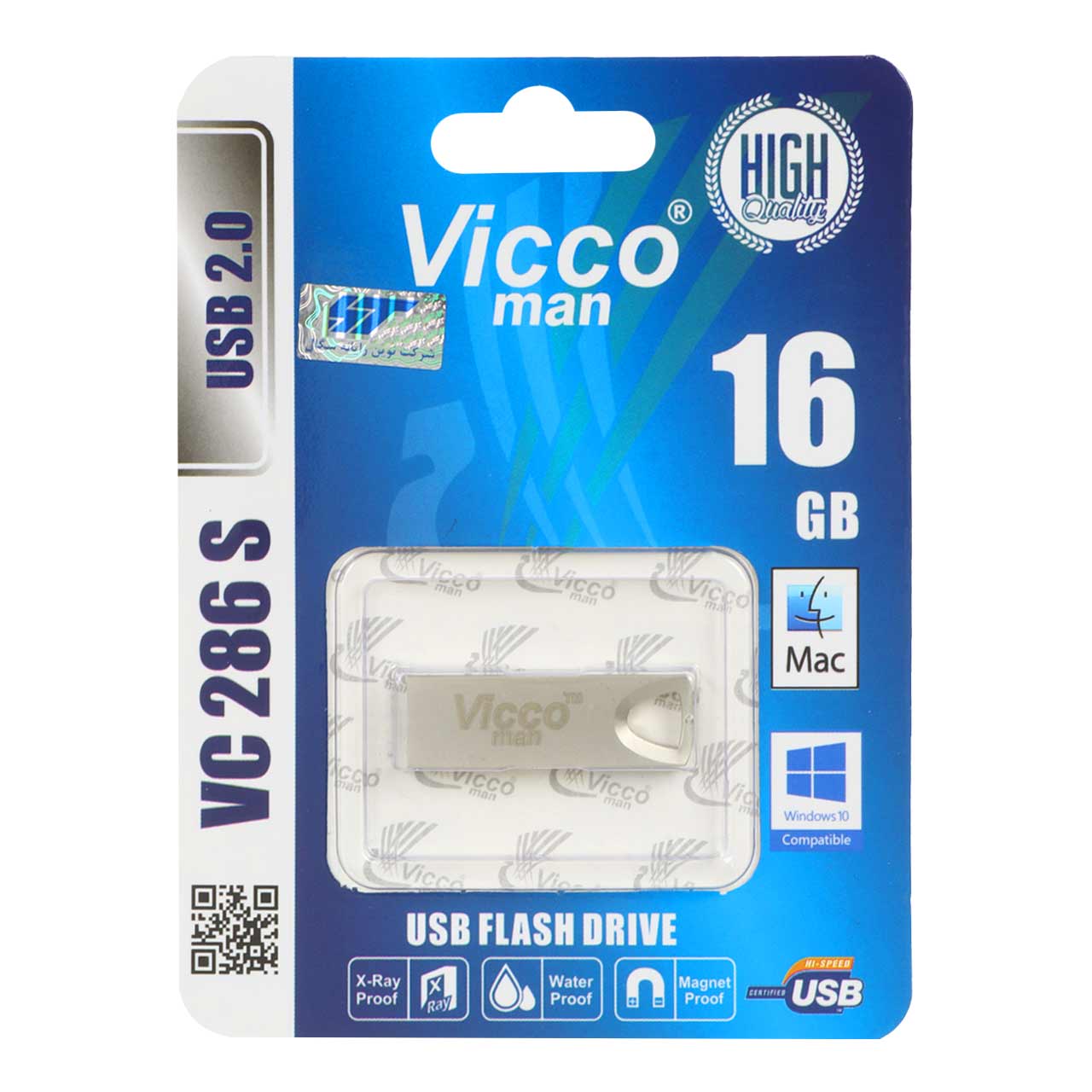 فلش Vicco man VC286 S USB2.0 Flash Memory - 16GB