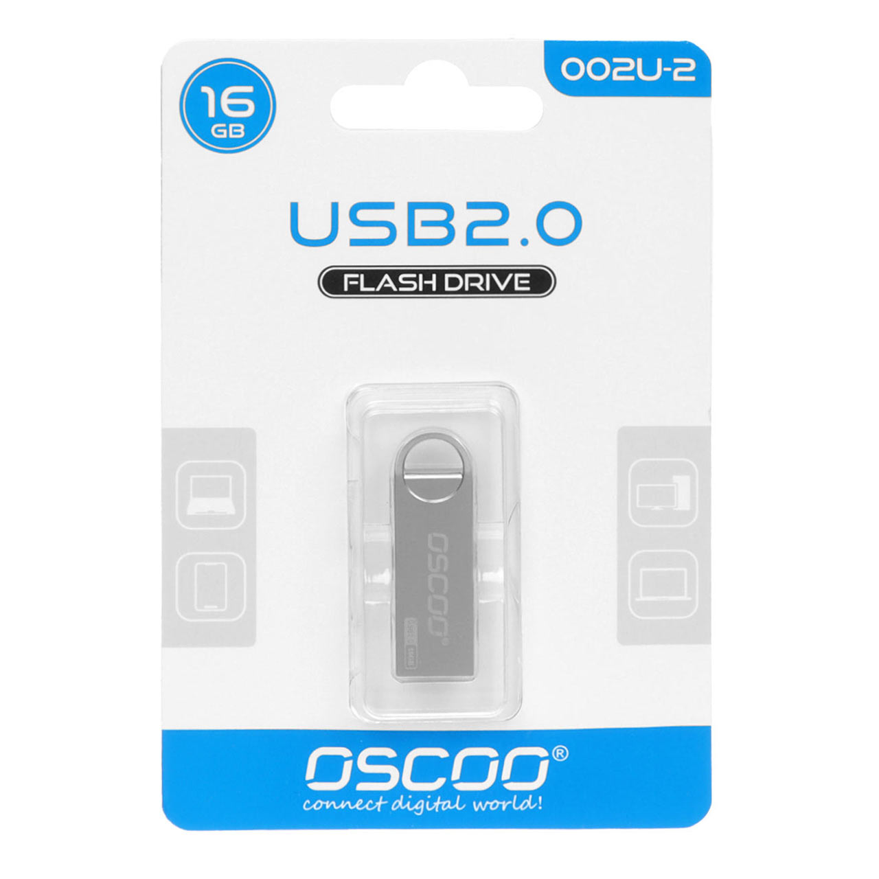 OSCOO 002U-2 USB2.0 Flash Memory-16GB فلش