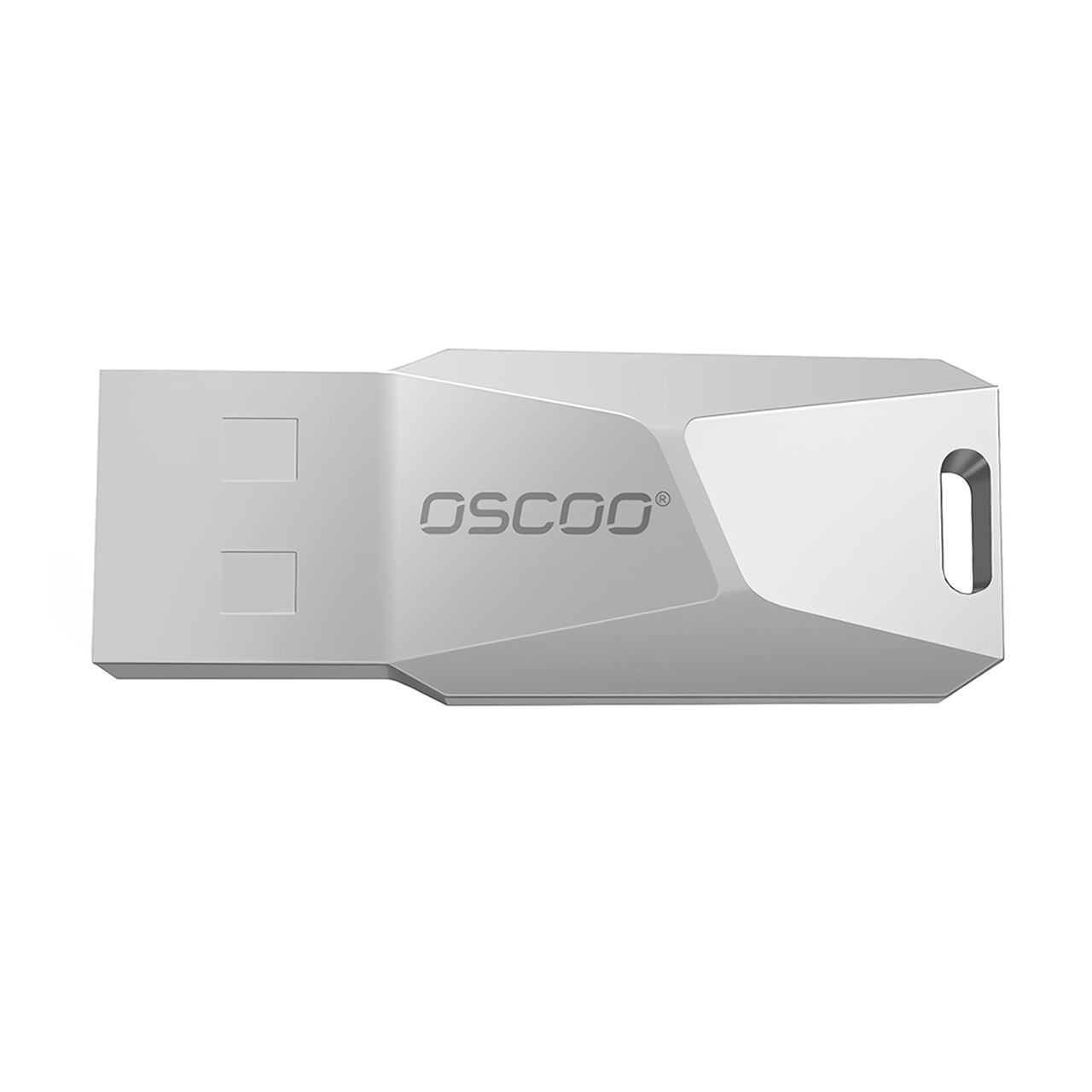 فلش OSCOO 006U USB2.0 Flash Memory-64GB نقره ای