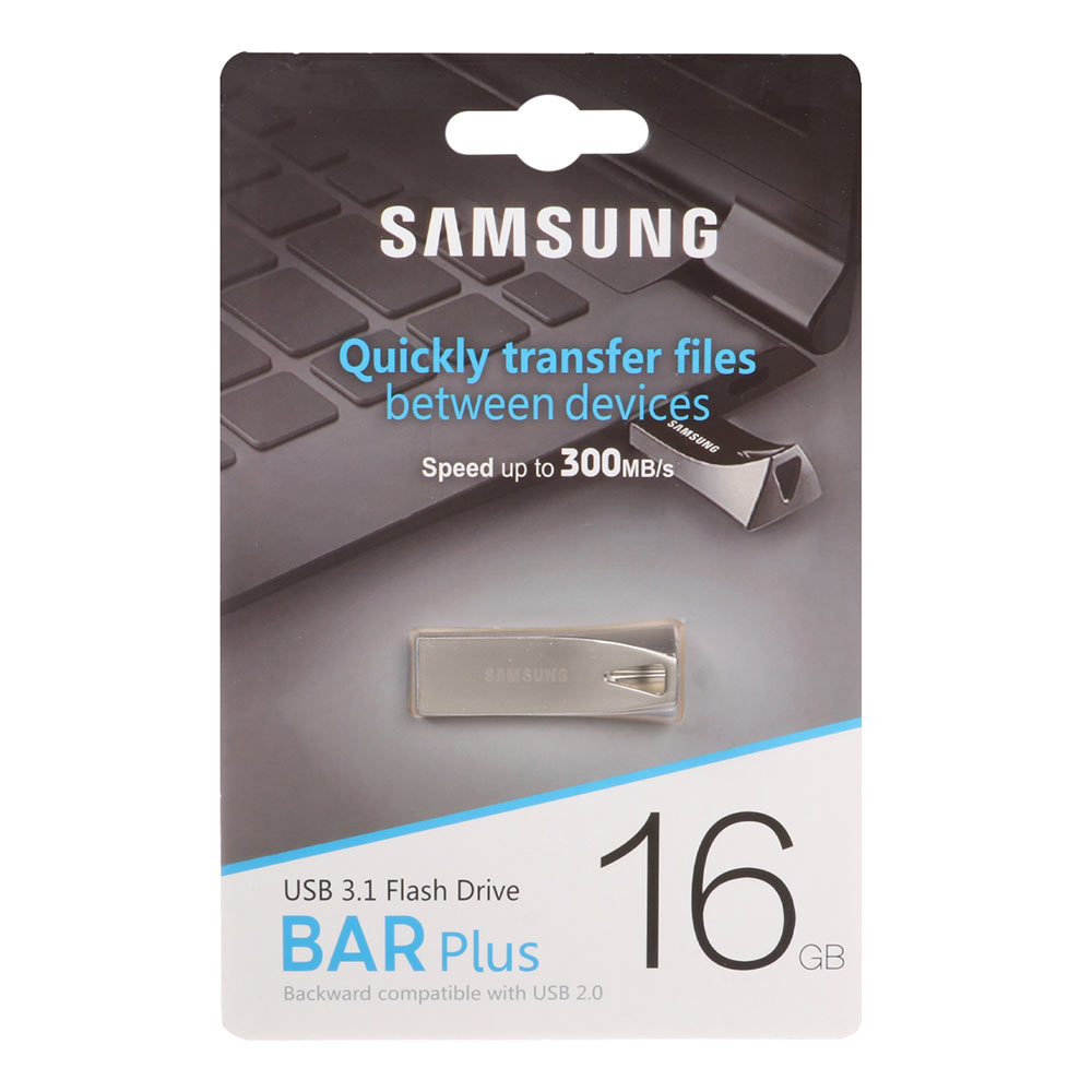 فلش مموری Samsung مدل BAR plus USB3.1 ظرفیت 16GB