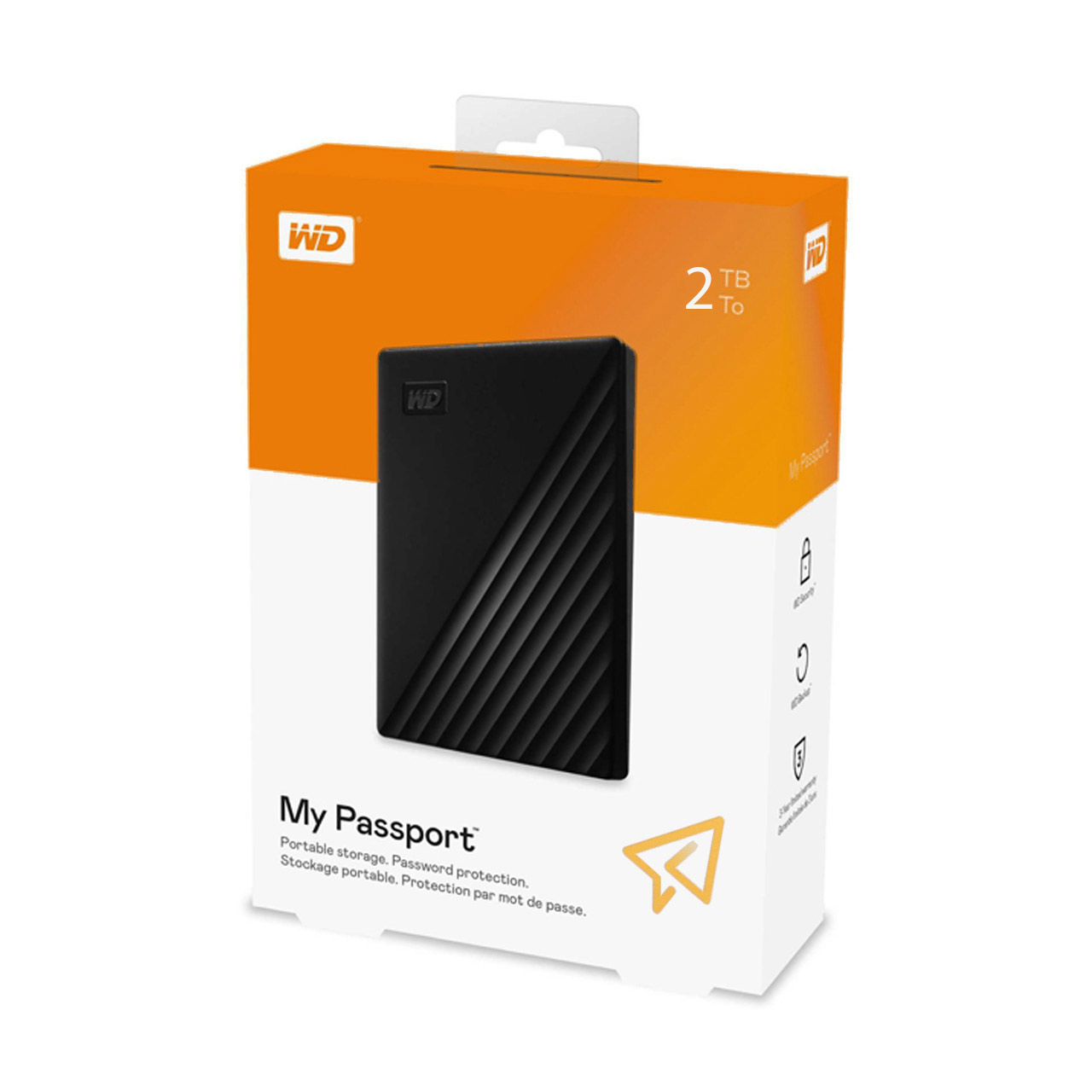 Western Digital My Passport -2TB هارد اکسترنال (New Face)