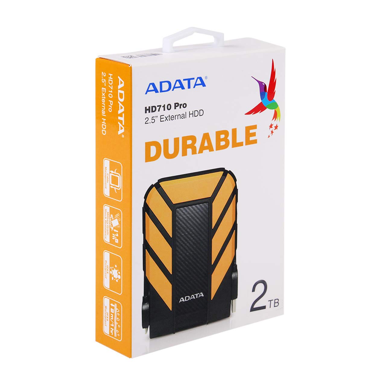 هارد اکسترنال ADATA مدل HD710 Pro ظرفیت 2TB - زرد (گارانتی شرکت آونگ)