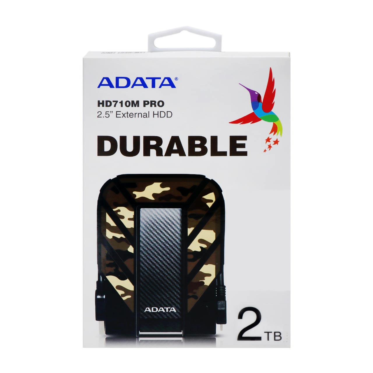 هارد اکسترنال ADATA مدل Durable HD710M Pro ظرفیت 1TB - ارتشی (گارانتی شرکت آونگ)