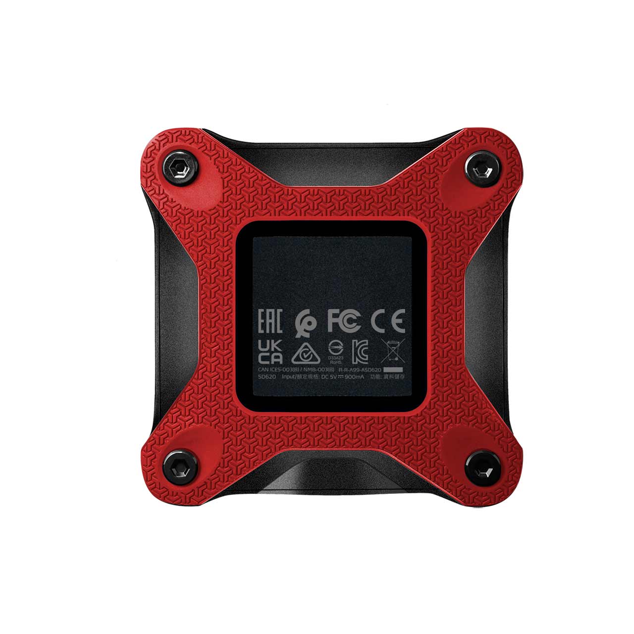 هارد اکسترنال ADATA SSD مدل Durable SD620 ظرفیت 1TB - قرمز (گارانتی شرکت آونگ)