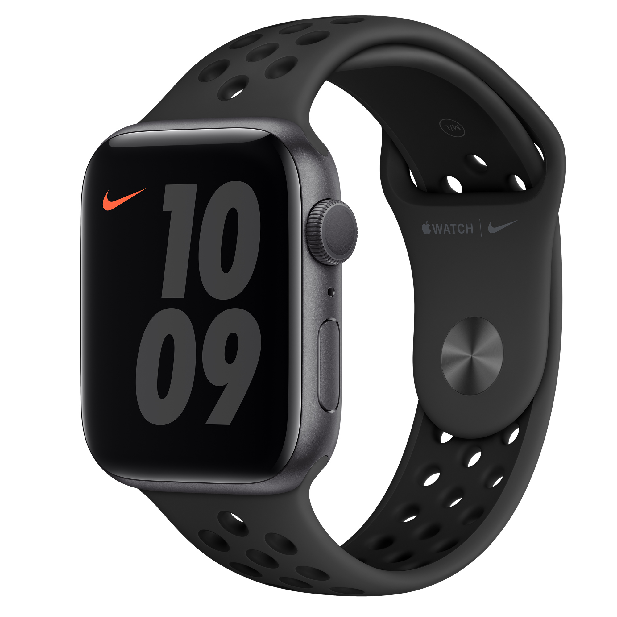 ساعت هوشمند اپل واچ سری 6 مدل 44mm Space Gray Aluminum Case with Nike Sport Band