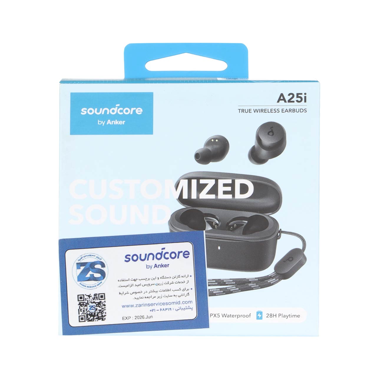 ایربادز بی سیم ANKER مدل A25i A3948 - مشگی (گارانتی 18ماهه حافظه طلایی ایستا)