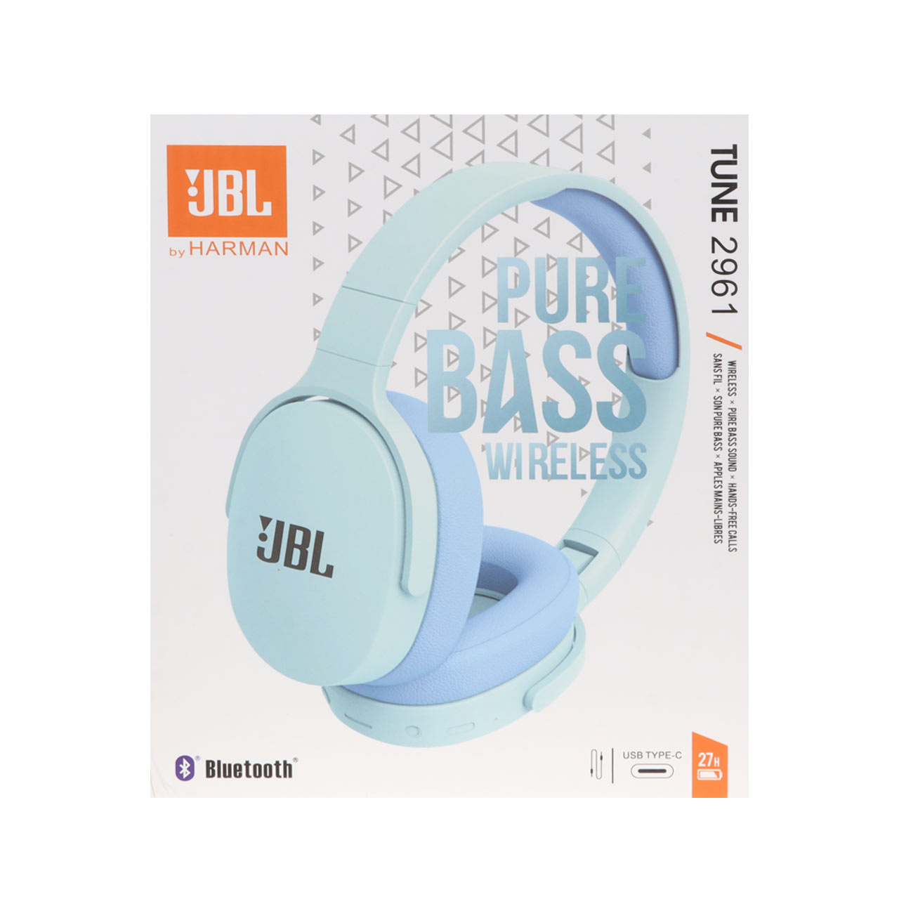 هدفون بی سیم JBL مدل TUNE 2961 - سبزآبی