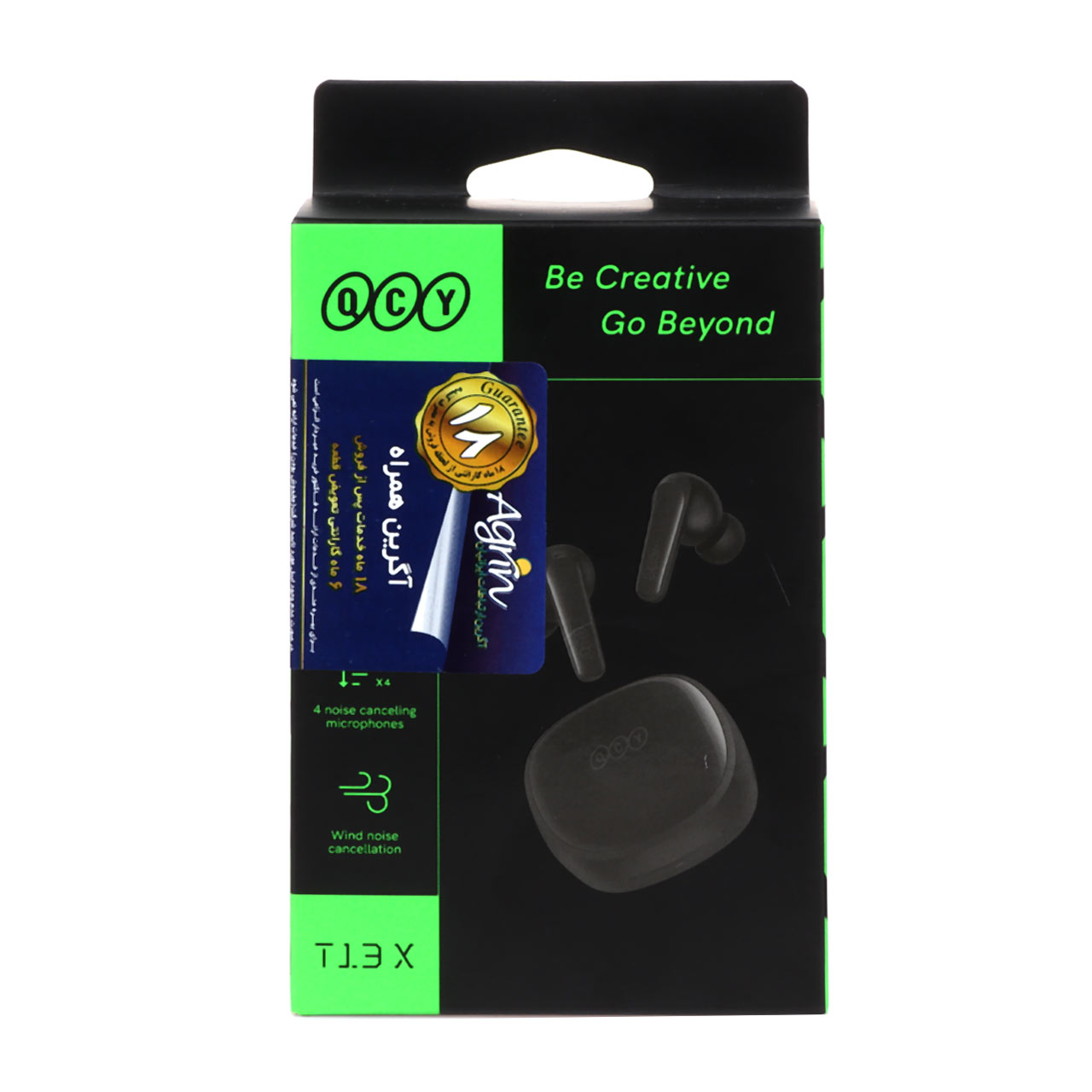 ایرفون بی سیم شیائومی QCY مدل T13 X - مشکی (گارانتی شش ماهه شرکتی)