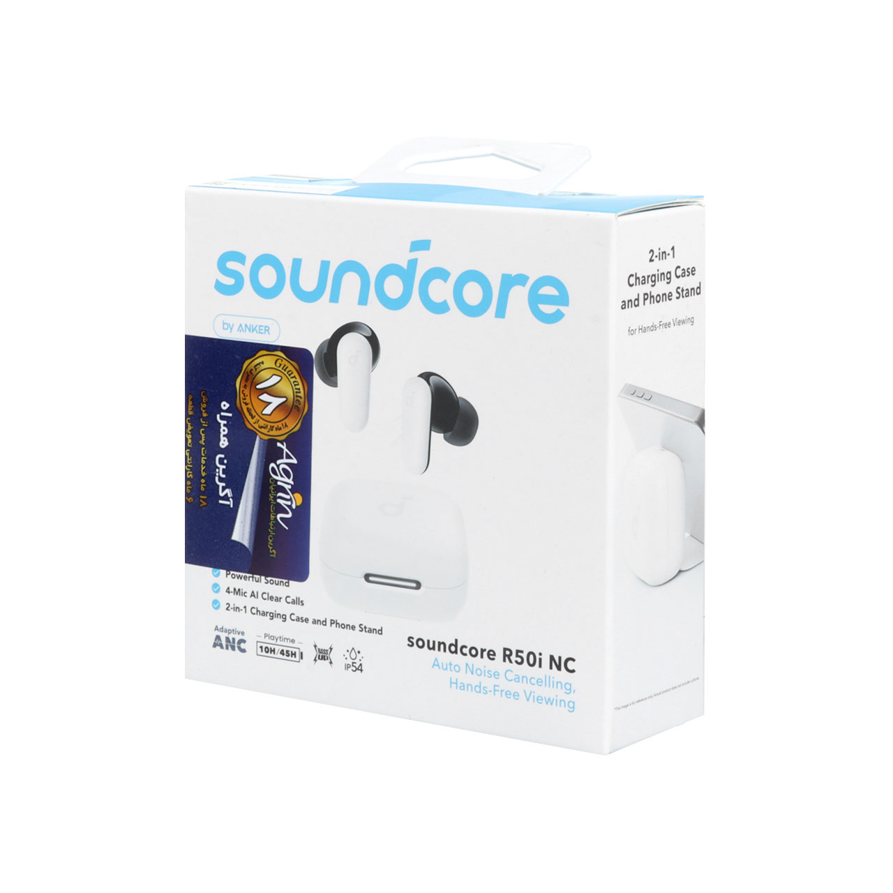 ایربادز بی سیم ANKER مدل R50i NC A3959 - سفید (گارانتی 18 ماهه ایستا)