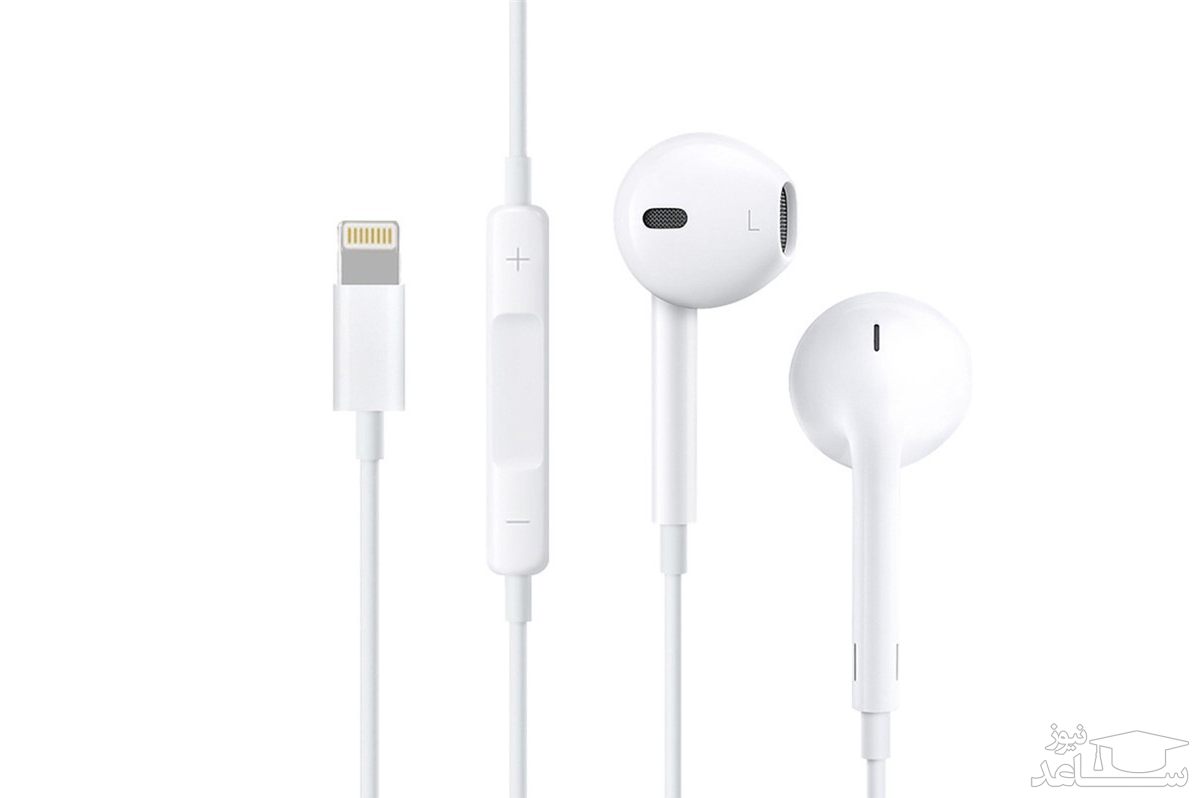 هدفون اپل مدل EarPods با کانکتور لایتنینگ