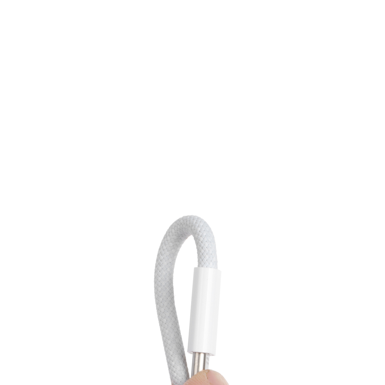 کابل شارژ آیفون 15 مدل MQKJ3ZM/A - سفید - DST (گارانتی شش ماهه) - High Copy