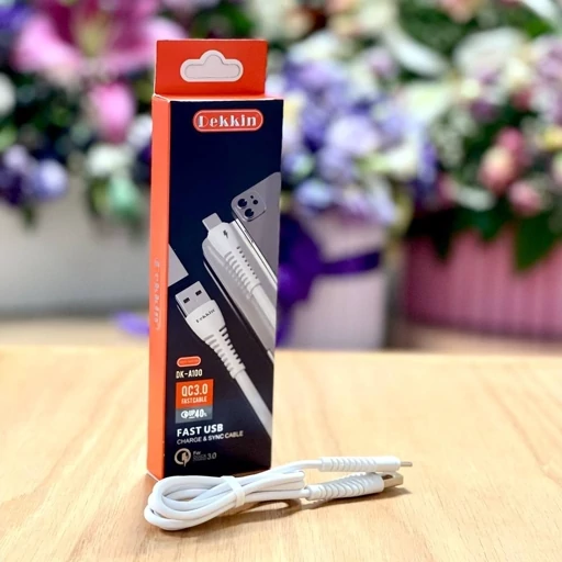 کابل شارژ تایپ سی فست شارژ برند دکین a100