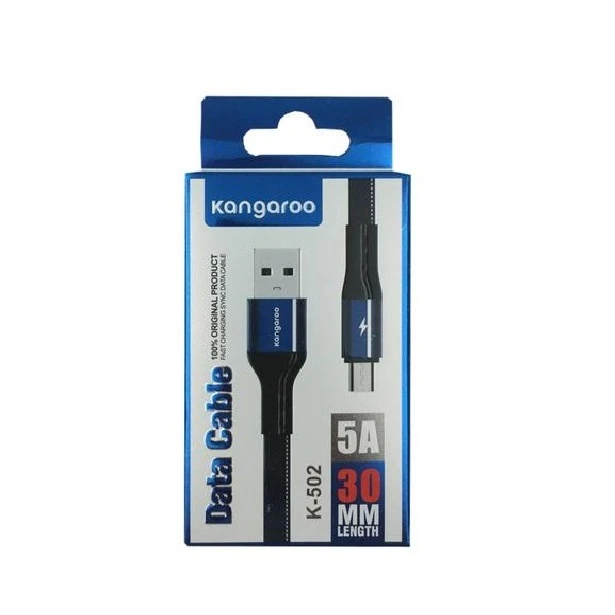 کابل تبدیل USB به microUSB کانگرو مدل K502 طول 0.3 متر