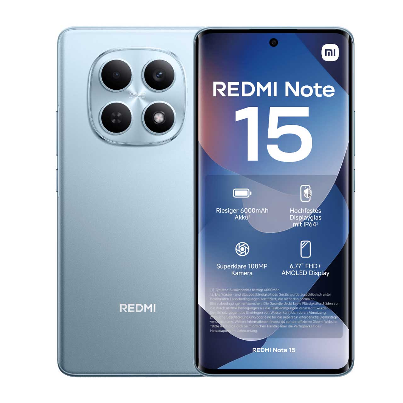 گوشی موبایل شیائومی مدل 15 Redmi Note ظرفیت 256 گیگابایت رم 8 گیگابایت