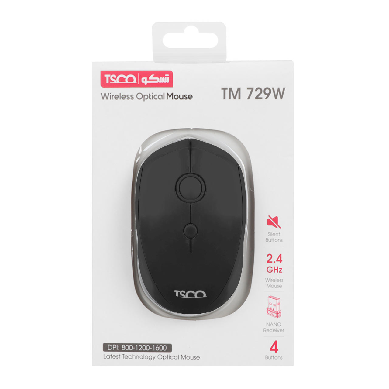 ماوس بی سیم TSCO مدل TM729W