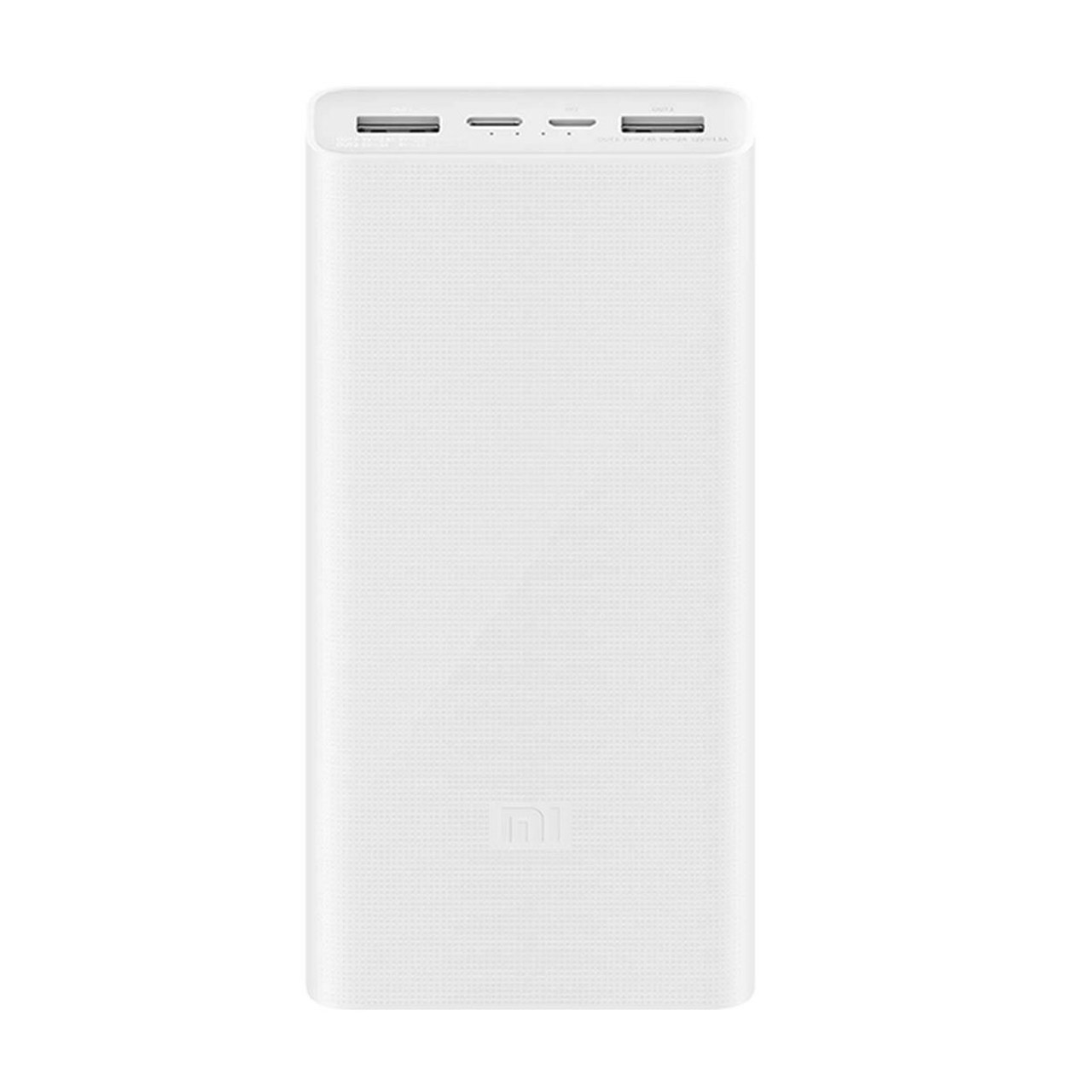پاوربانک (فست شارژ) Xiaomi 18W 30000mAh مدل PB3018ZM - سفید - MMS ( اصل )