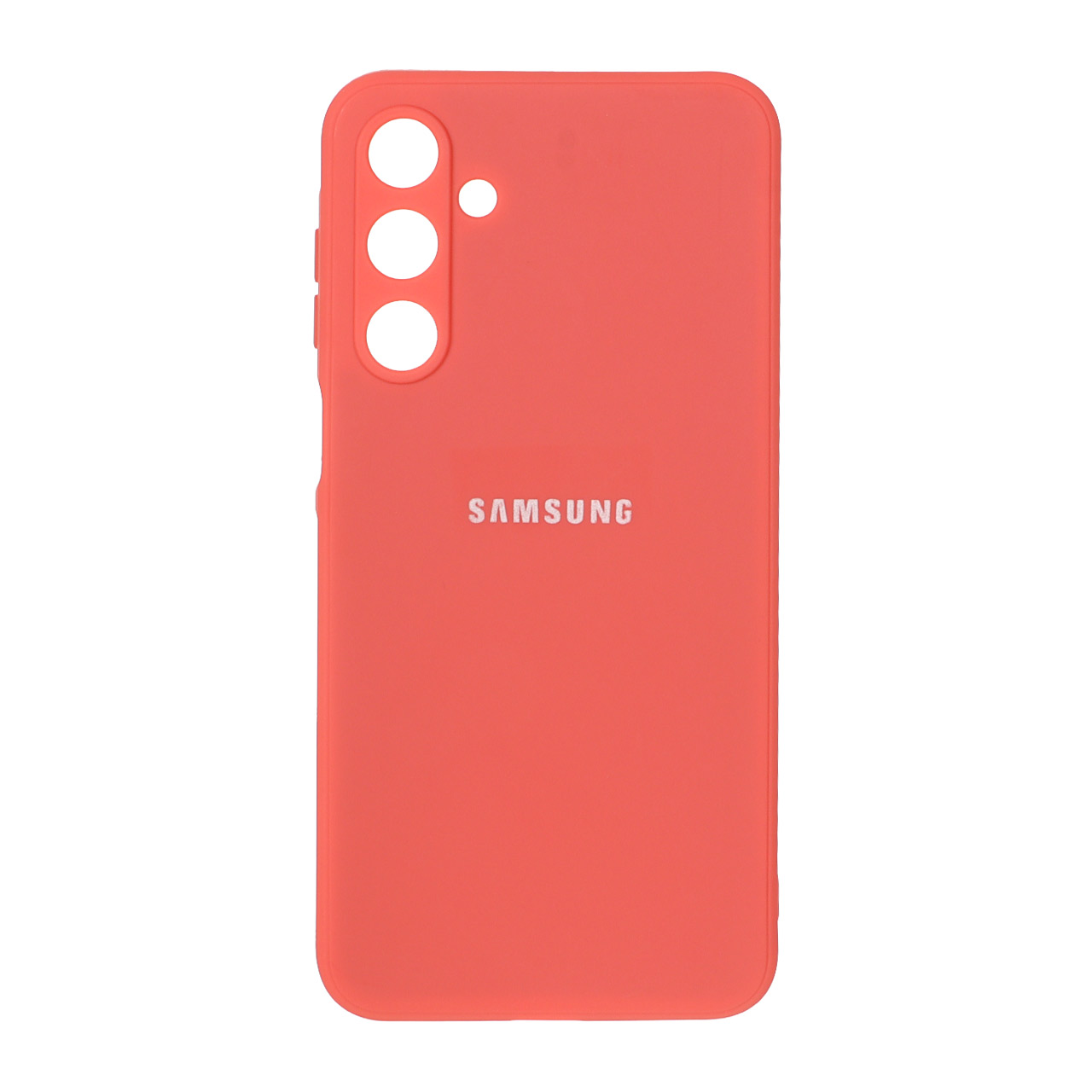 قاب سیلیکونی پاک کنی اورجینال درجه یک Samsung Galaxy A24 - هلویی (پک دار)