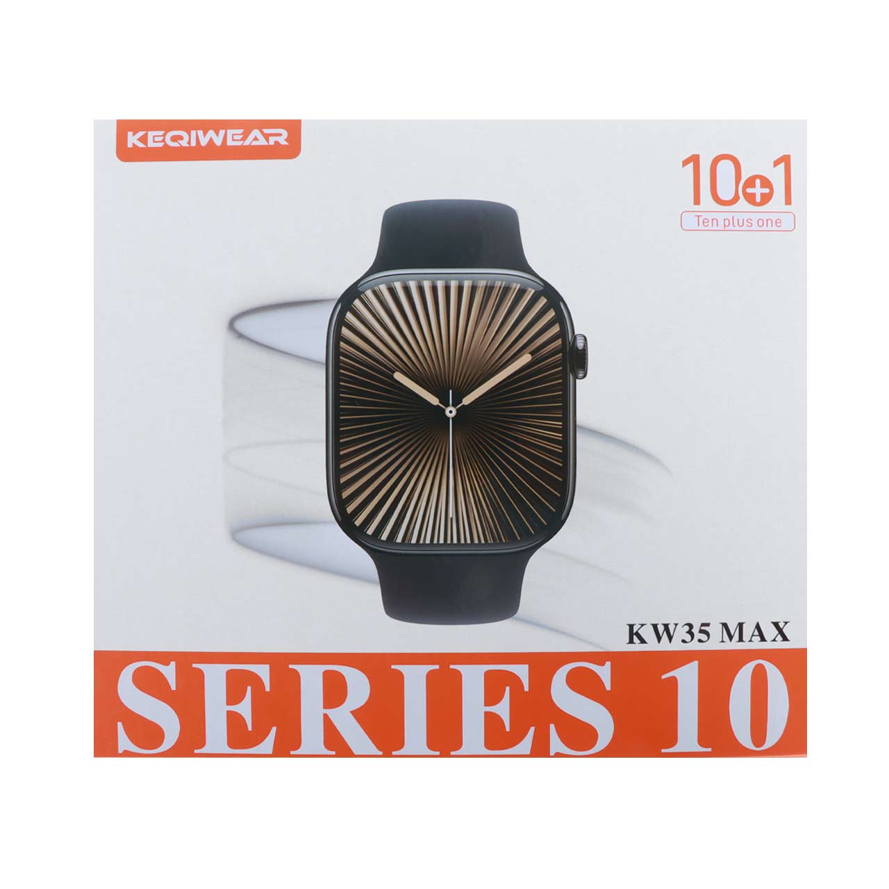 پک ساعت هوشمند KEQIWEAR مدل KW35 MAX Series 10 - مشکی