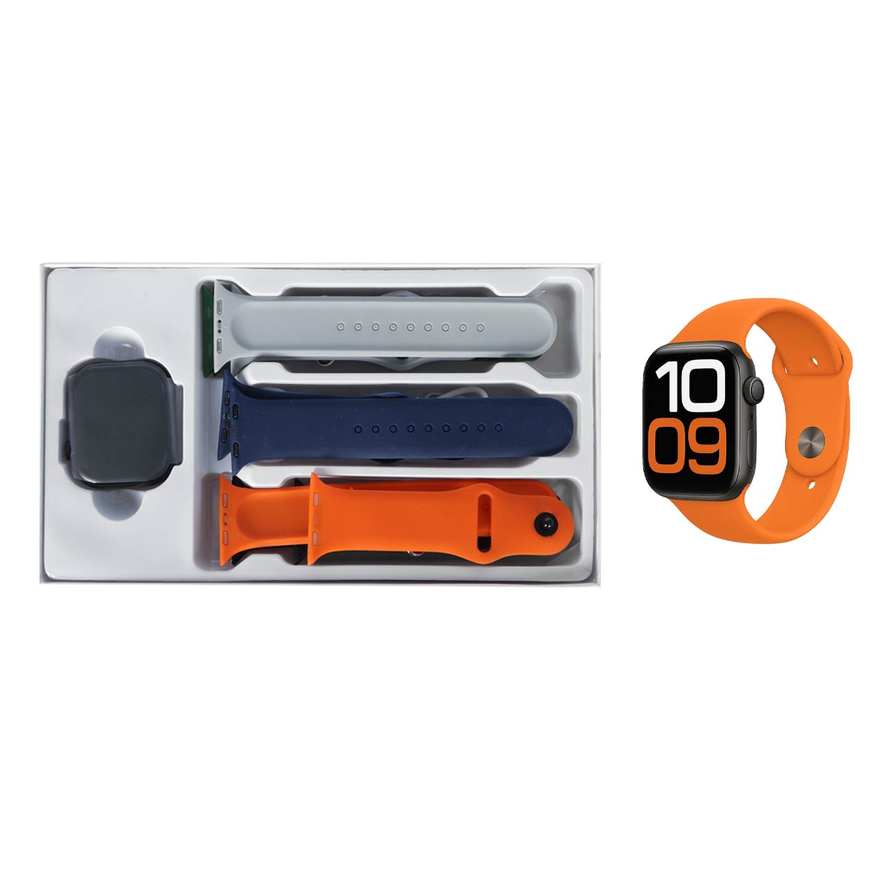پک ساعت هوشمند KEQIWEAR مدل KW27 Max - مشکی