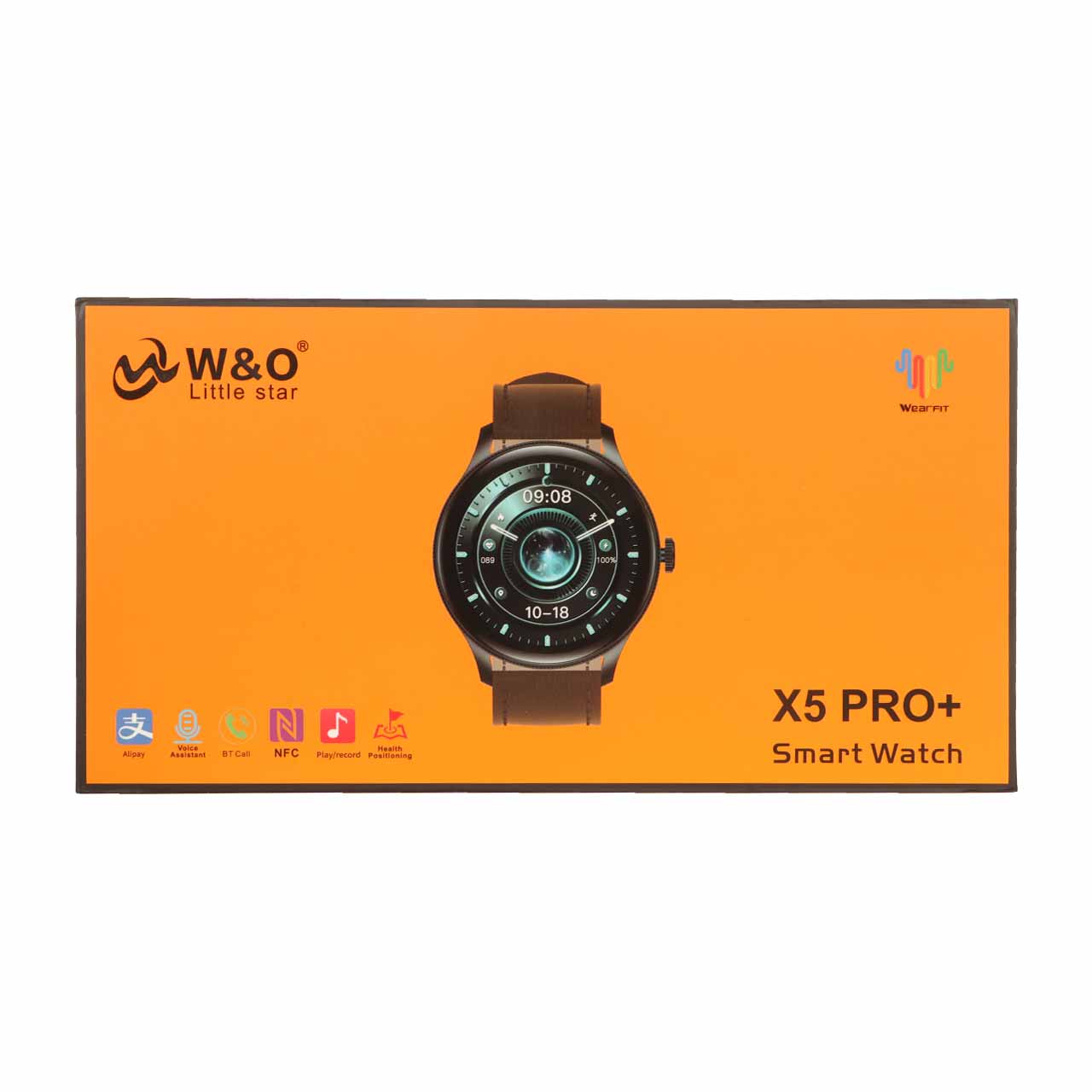 پک ساعت هوشمند W&O مدل X5 Pro Plus - مشکی