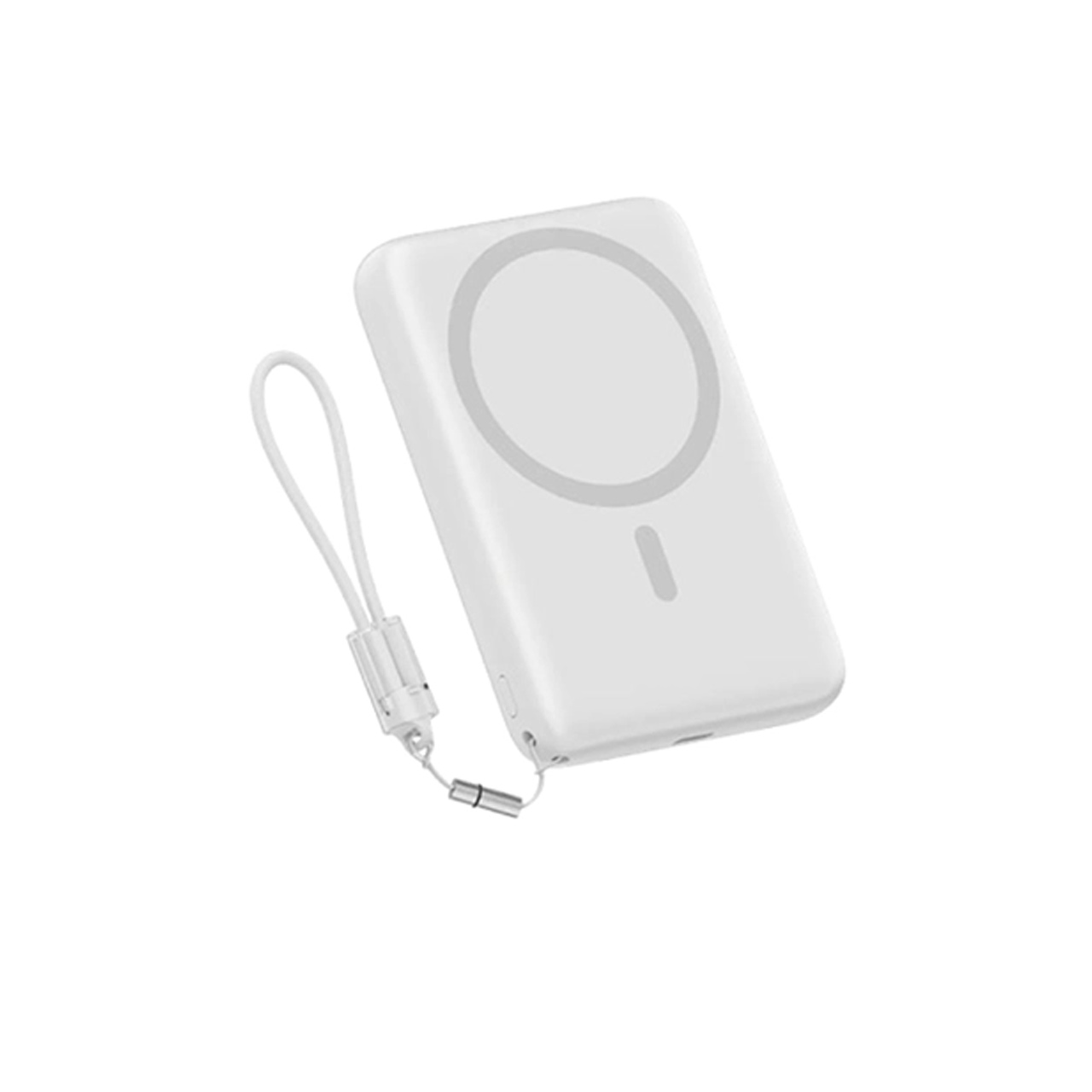 پاوربانک فست شارژ QCY 10000mAh مدل PBW10A 22.5W - نقره ای (گارانتی 18 ماهه شرکتی)