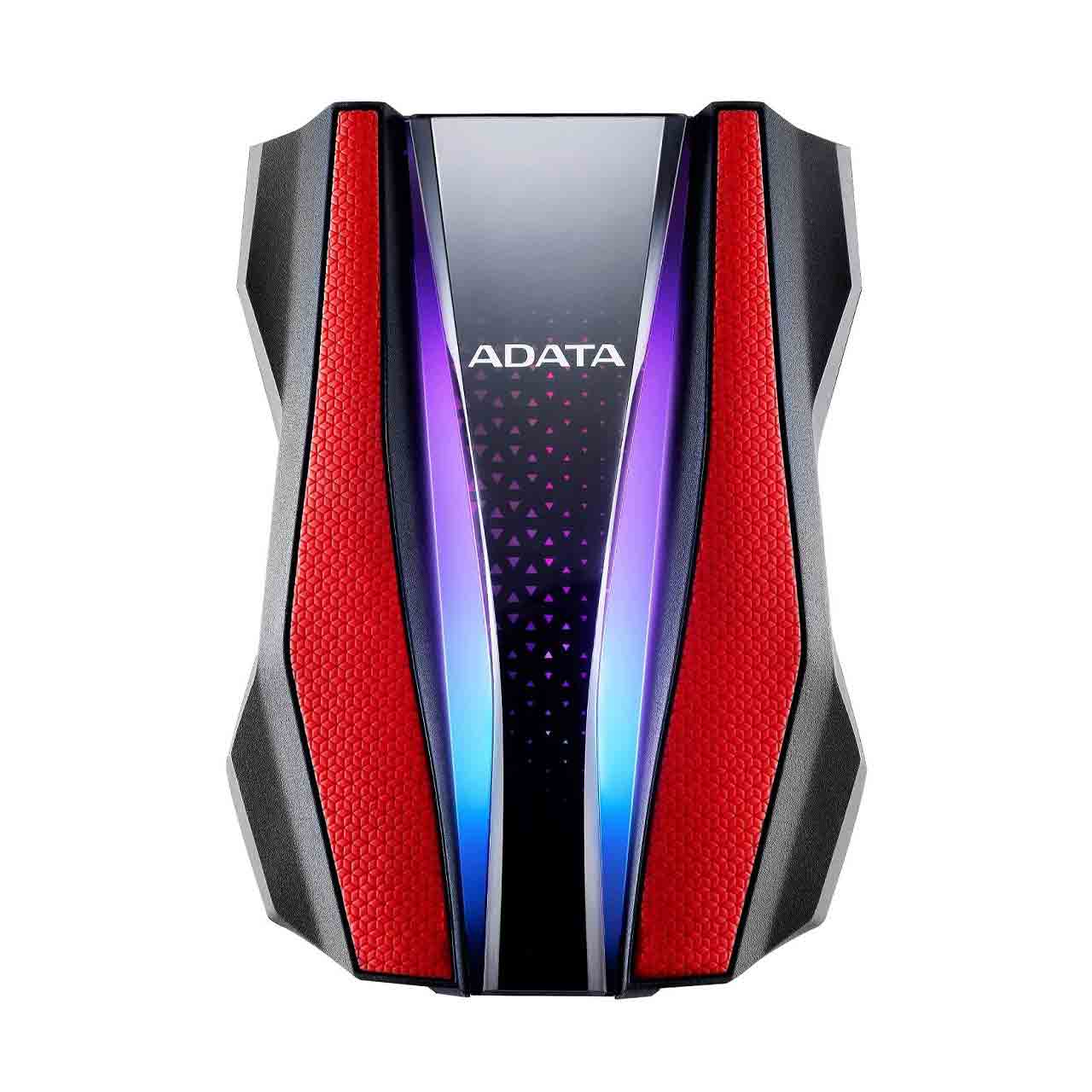 هارد اکسترنال ADATA مدل HD770G ظرفیت 1TB - مشکی قرمز (گارانتی شرکت آونگ)