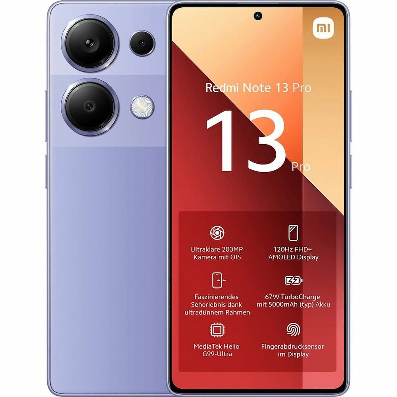 Redmi Note 13 Pro 256GB RAM 12GB گوشی شیائومی گلوبال