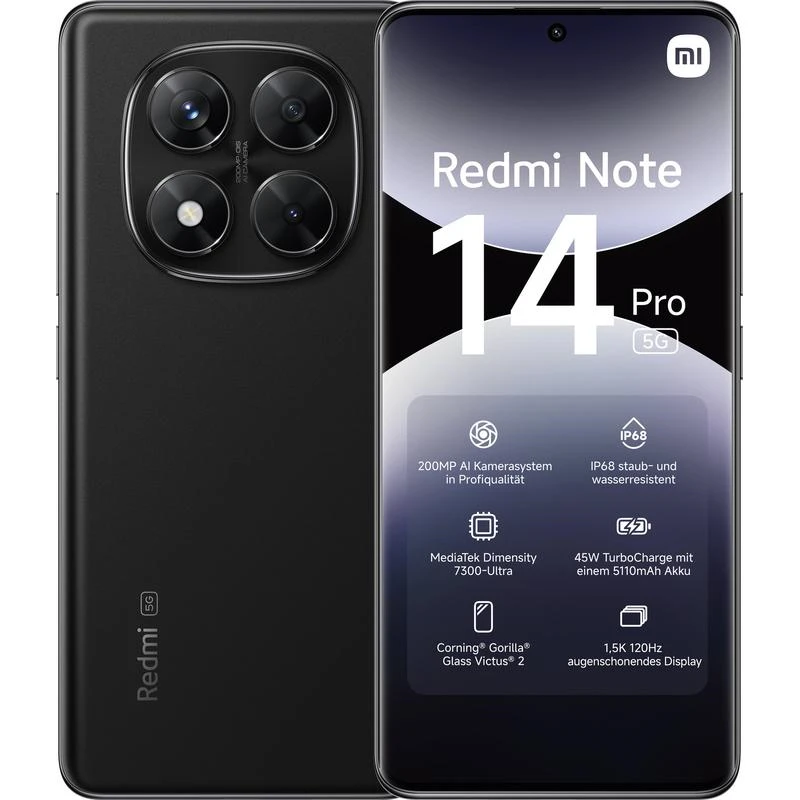 Redmi Note 14 Pro 5G 512GB RAM 12GB گوشی شیائومی گلوبال