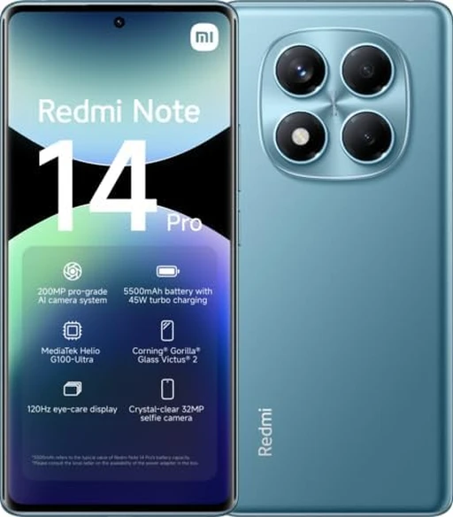 Redmi Note 14 Pro 512GB RAM 12GB گوشی شیائومی گلوبال