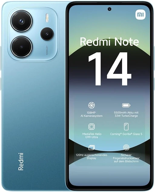 Redmi Note 14 256GB RAM 8GB گوشی شیائومی گلوبال