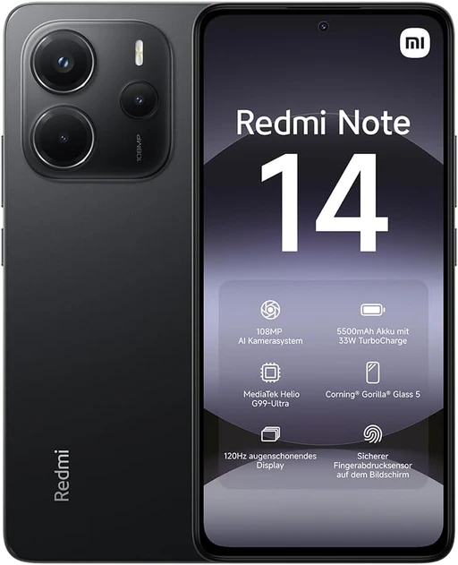 Redmi Note 14 256GB RAM 8GB گوشی شیائومی گلوبال