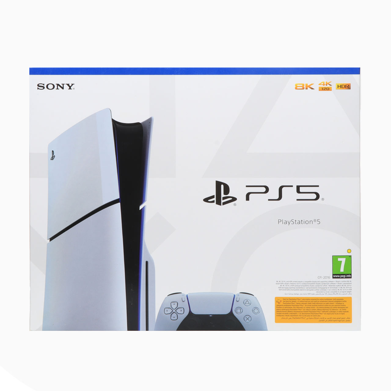 کنسول بازی سونی Slim مدل Playstation 5 Standard Disk کد (اروپا) Region 2 CFI-2116 ظرفیت 1 ترابایت