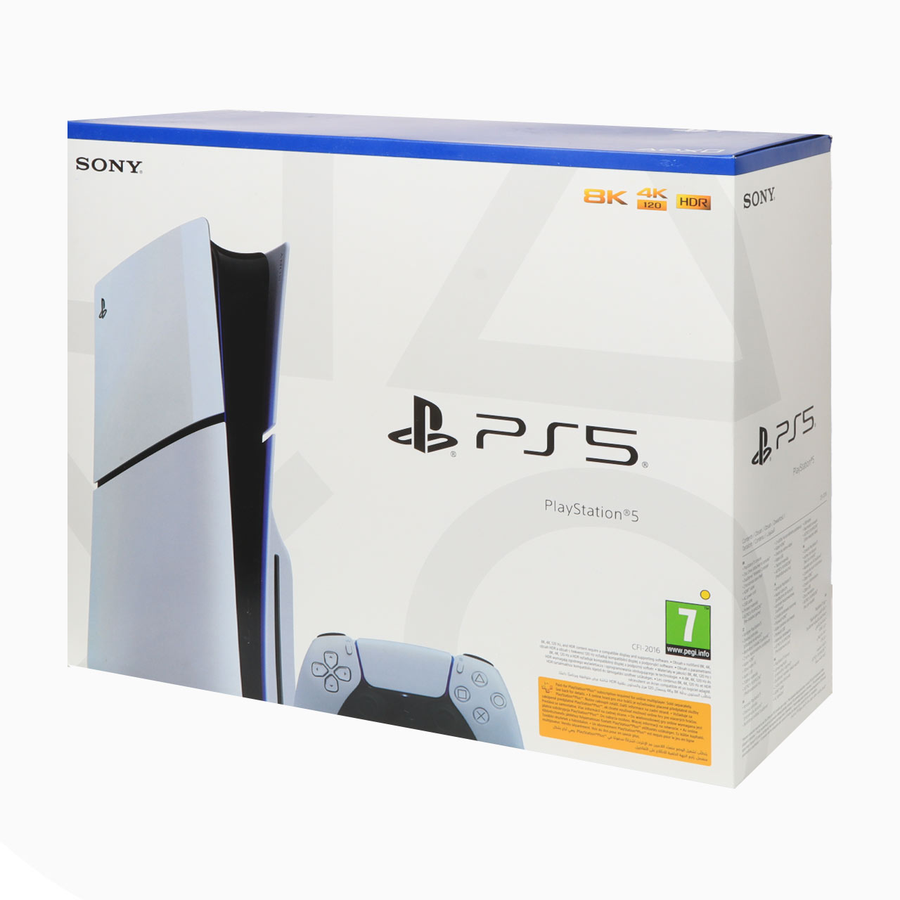 کنسول بازی سونی Slim مدل Playstation 5 Standard Disk کد (اروپا) Region 2 CFI-2116 ظرفیت 1 ترابایت