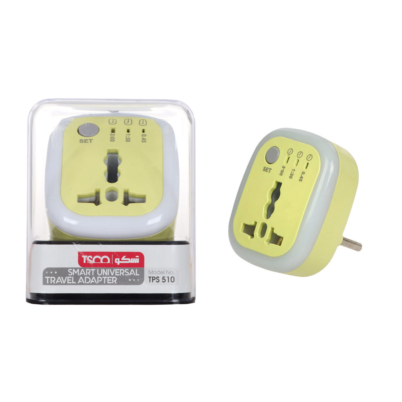 مبدل برق تایمردار TSCO مدل TPS 510 - زرد