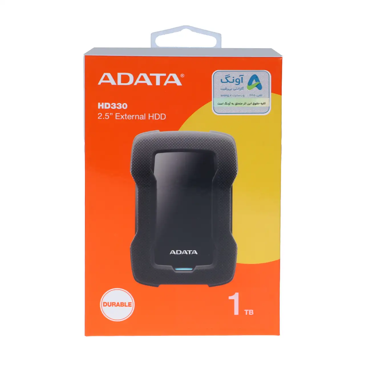 هارد اکسترنال ADATA مدل HD330 ظرفیت 1TB - مشکی