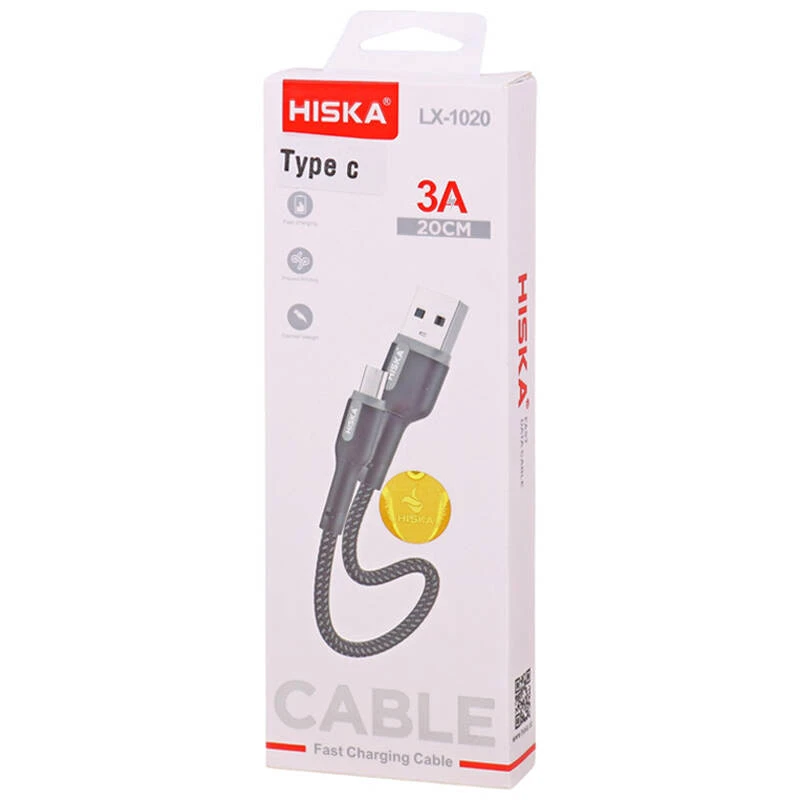 کابل تبدیل USB به USB-C هیسکا مدل LX-1020