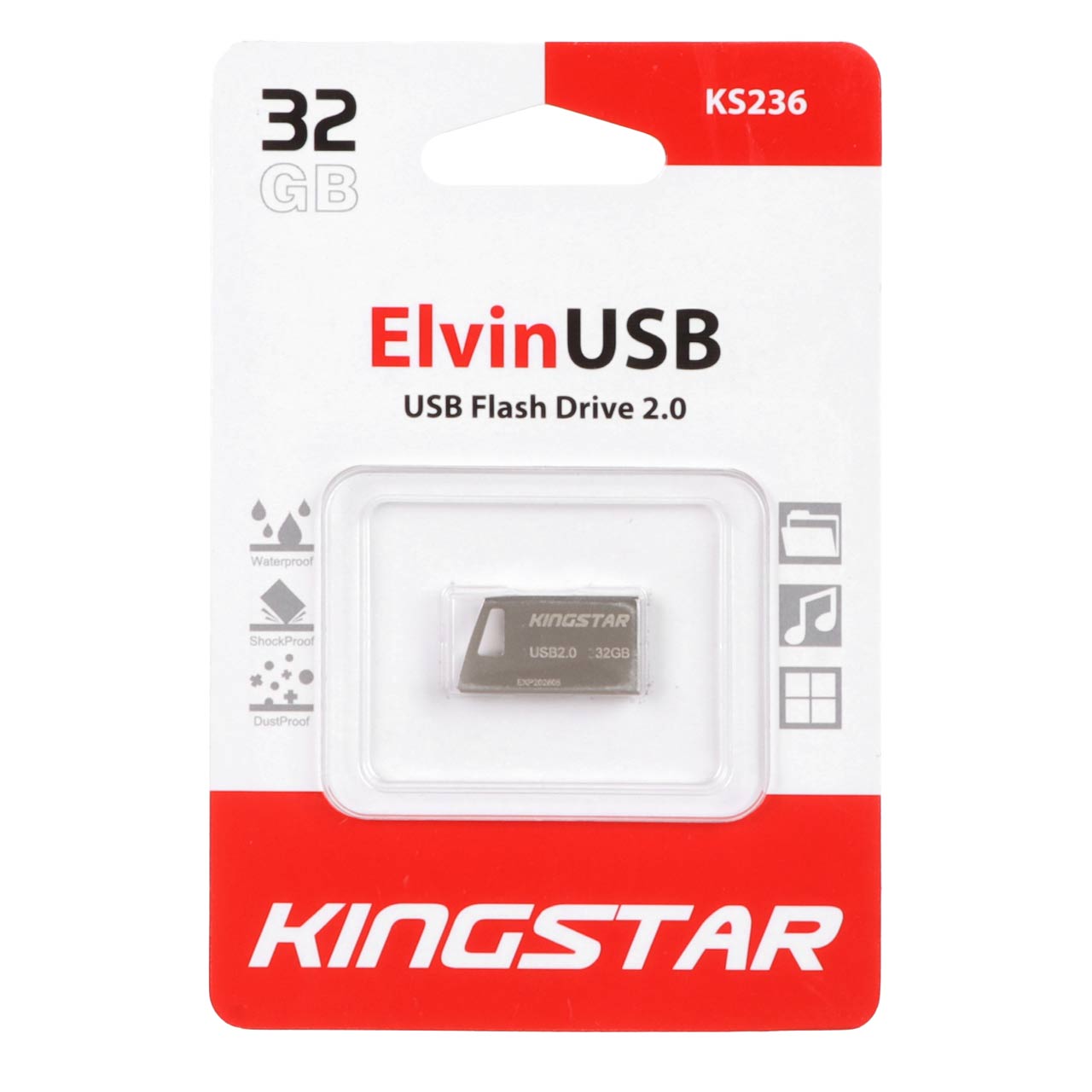 KingStar Elvin KS236 USB2.0 Flash Memory - 32GB