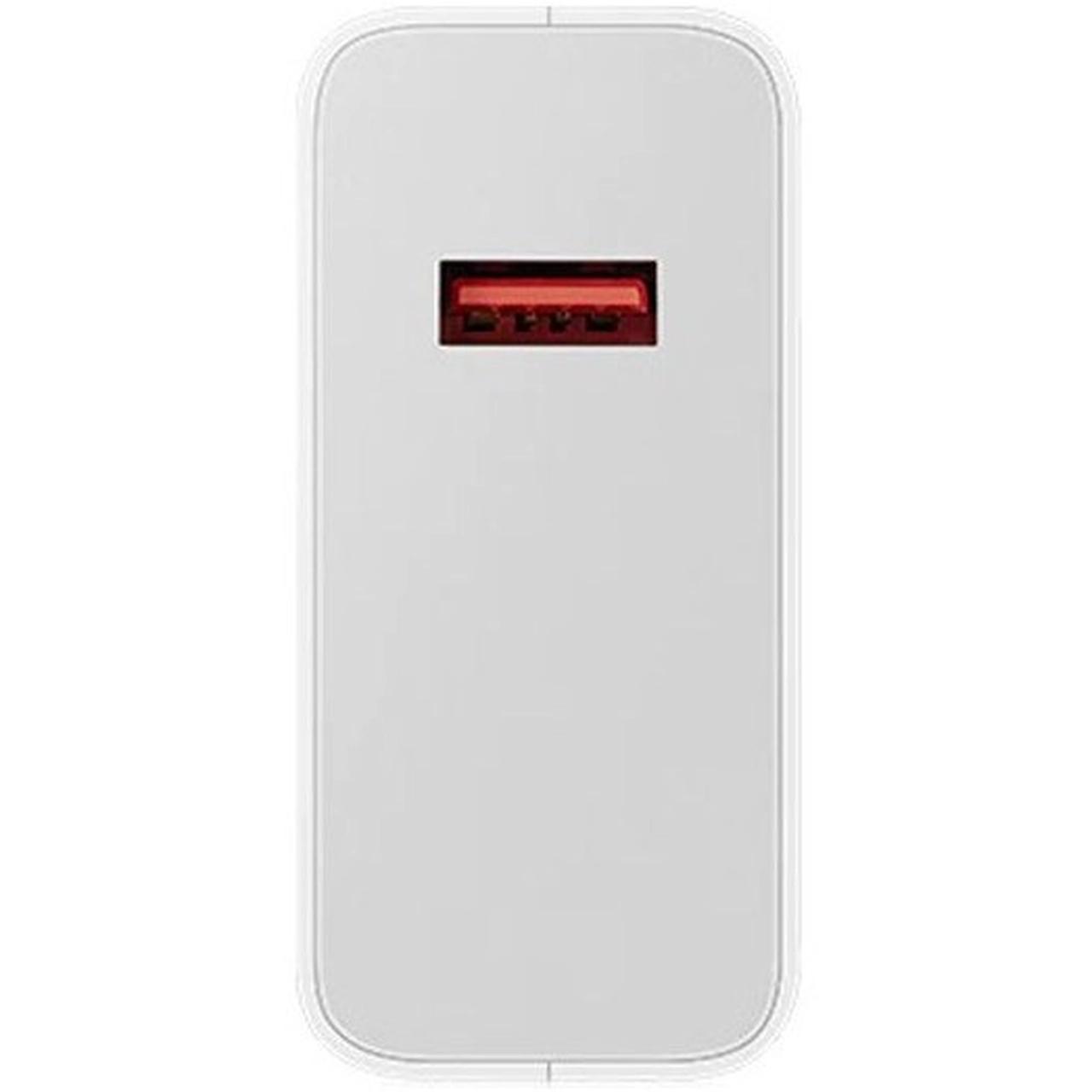 شارژر دیواری فست تک پورت Xiaomi مدل MDY-11-EZ 67W به همراه کابل شارژ Type-C - سفید - MMX (اصل چین)