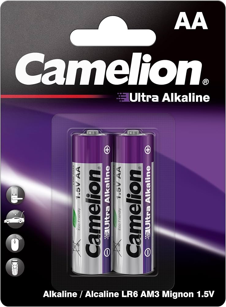 باتری قلمی Camelion-AA مدل Ultra Alkaline بسته 2 عددی