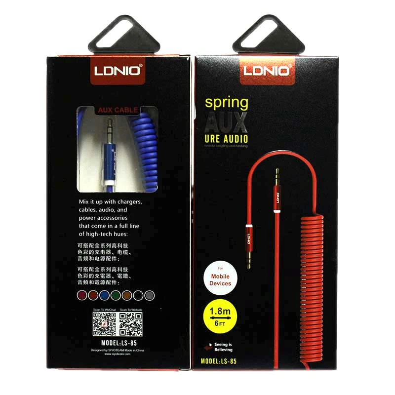 کابل AUX الدینیو مدل LS-85 طول 1.8 متر