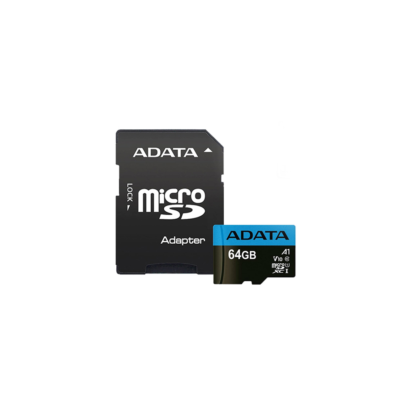رم ADATA Premier microSDXC & adapter UHS-I U1 Class 10-100MB/s - 64GB