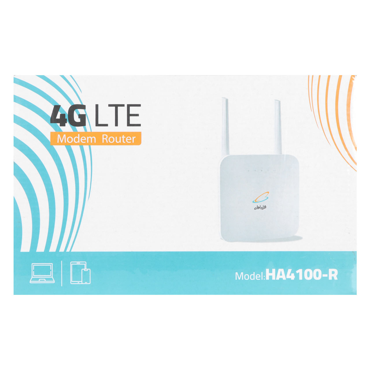 مودم همراه اول 4G LTE Modem Router مدل HA4100-R- سفید 70 گیگابایت اینترنت یکساله