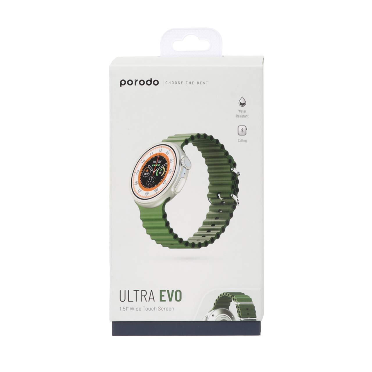 ساعت هوشمند Porodo مدل Ultra EVO PD-SWURTI-GN - سبز (گارانتی 24 ماهه)