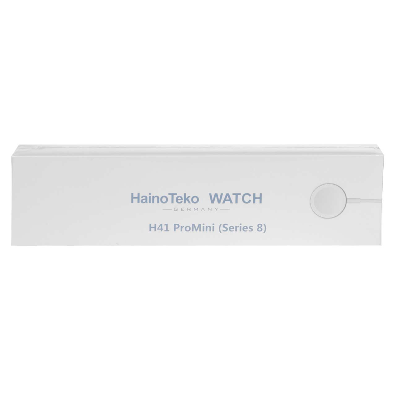 ساعت هوشمند سری 8 Haino Teko مدل Space Aluminum Case H41 ProMini-41MM - مشکی - DST (گارانتی شش ماهه)