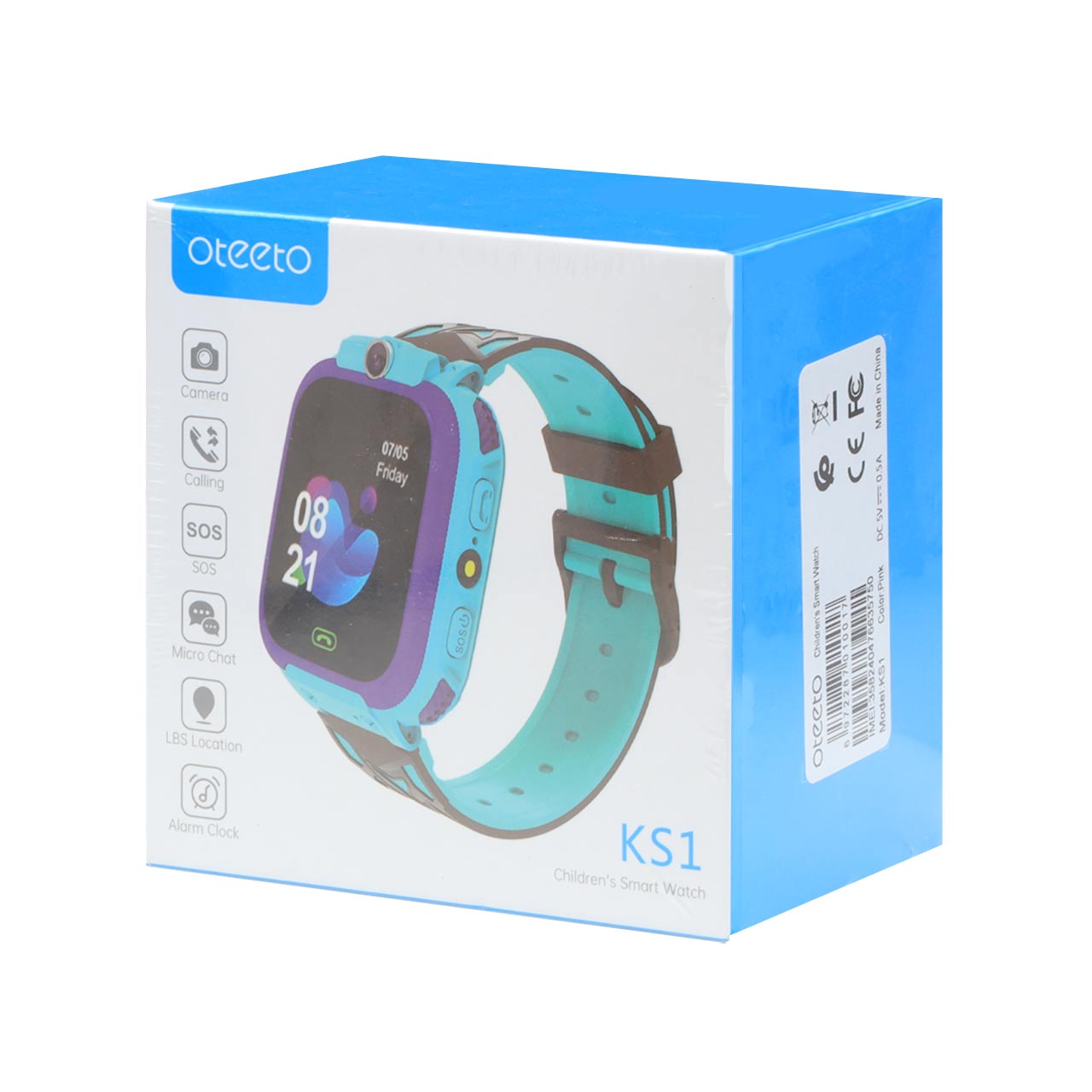 ساعت هوشمند Oteeto مدل KS1 - صورتی