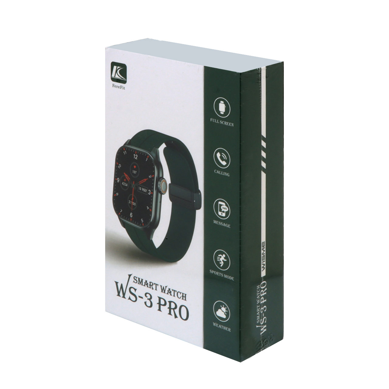 ساعت هوشمند FereFit مدل WS-3 PRO - مشکی