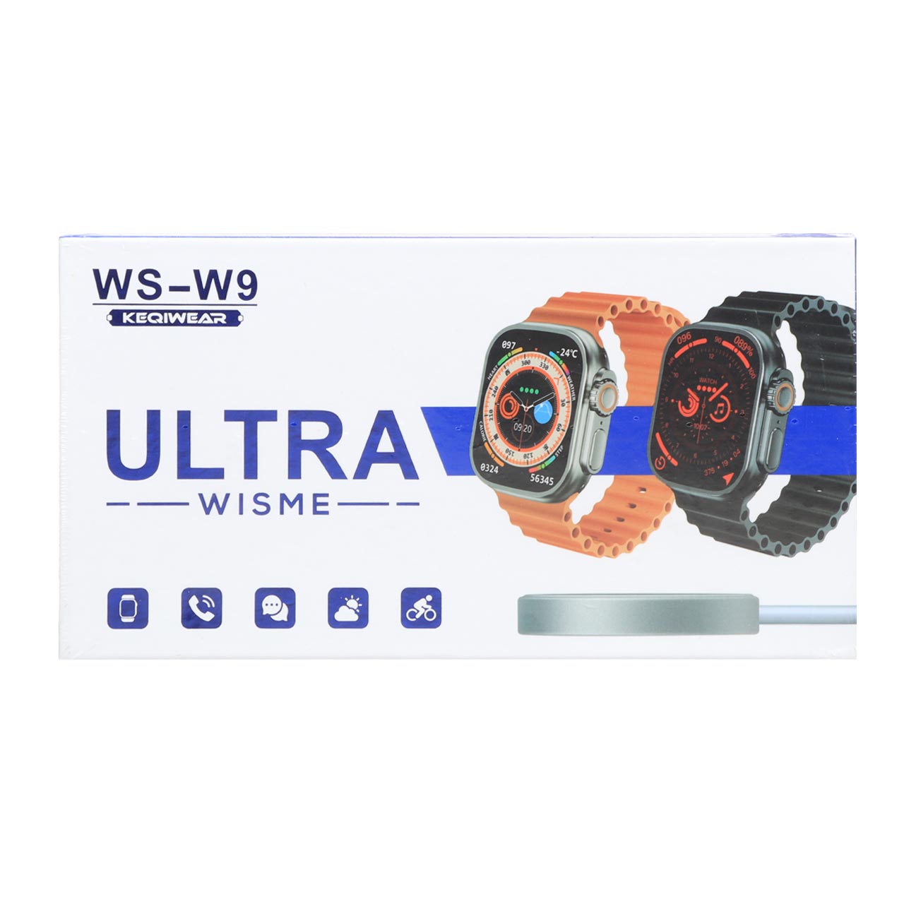 ساعت هوشمند FereFit مدل WS-W9 ULTRA - آبی