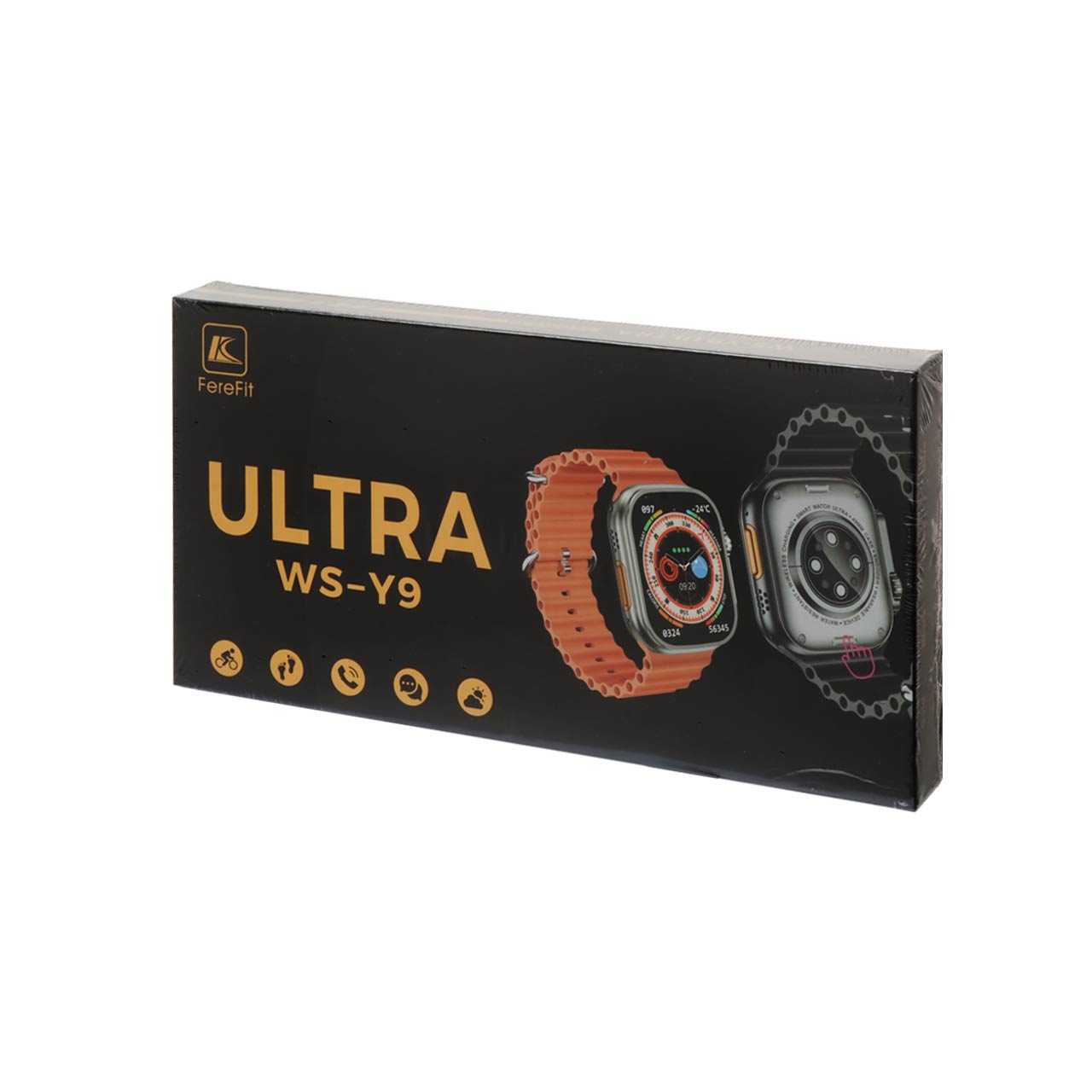 ساعت هوشمند FereFit مدل WS-Y9 ULTRA - نقره ای